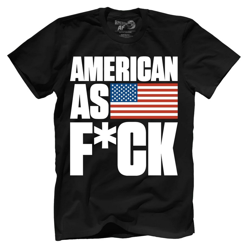 American As F! – T-Shirt - Mstreamresistance