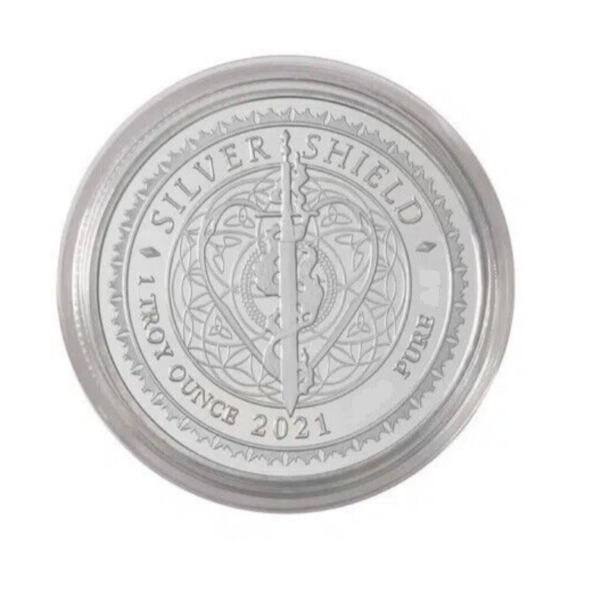 Silver Shield Q-Coin - Image 2
